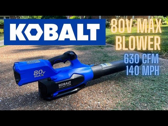 Kobalt 24-volt Jobsite Blower (Tool Only) in the Jobsite Blowers