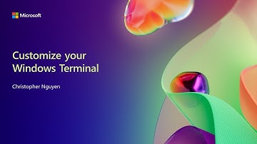 Customize your Windows Terminal