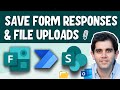 Comment enregistrer les rponses et les pices jointes microsoft forms dans des listes ou des bibliothques sharepoint et envoyer un email