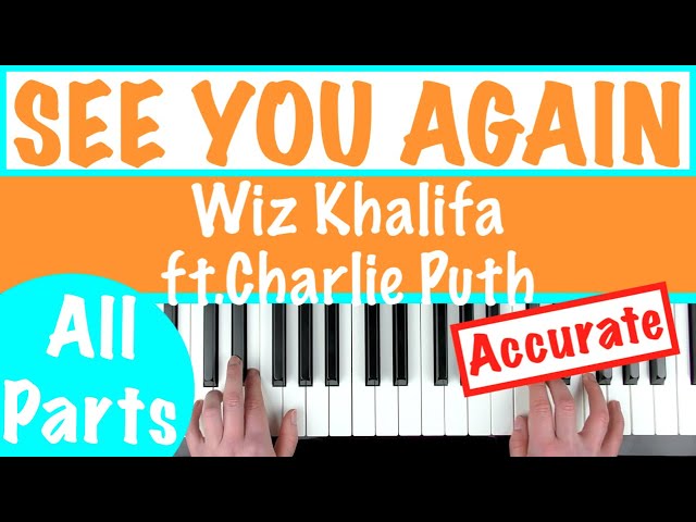 Wiz Khalifa - See You Again Chords Charlie Puth, Fast and Furious