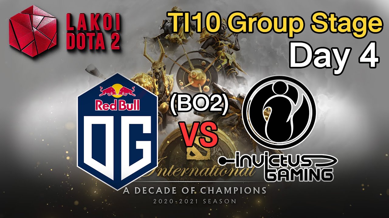 พากย์สด OG vs IG (BO2) TI10 Group Stage Day 4 Lakoi Dota 2