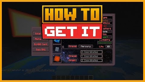 🟨 HOW to TRAVEL to ANY PLANET in STARLANCE - MINECRAFT