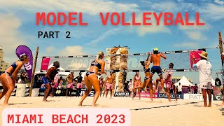 Uncovering the Action at Model Volleyball Miami Beach 2024! part 2