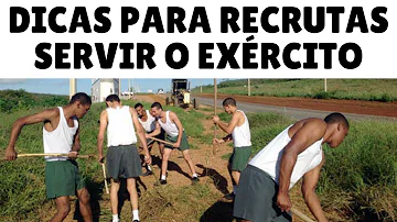 Quanto tempo de recruta no Exército?