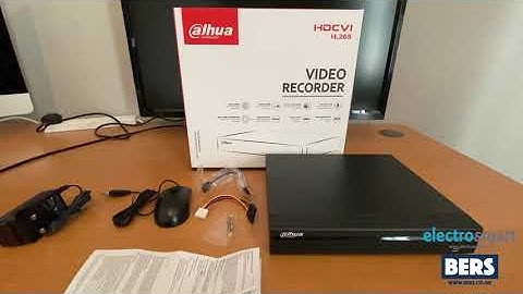 Unboxing a Dahua 8MP 4K Ultra HD XVR / DVR
