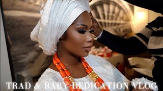 MY WEDDING BLESSING AND BABY DEDICATION VLOG