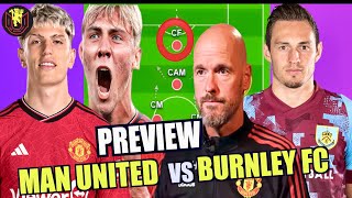 Rashford MUST be Benched | Man United vs Burnley FC Live Match Preview