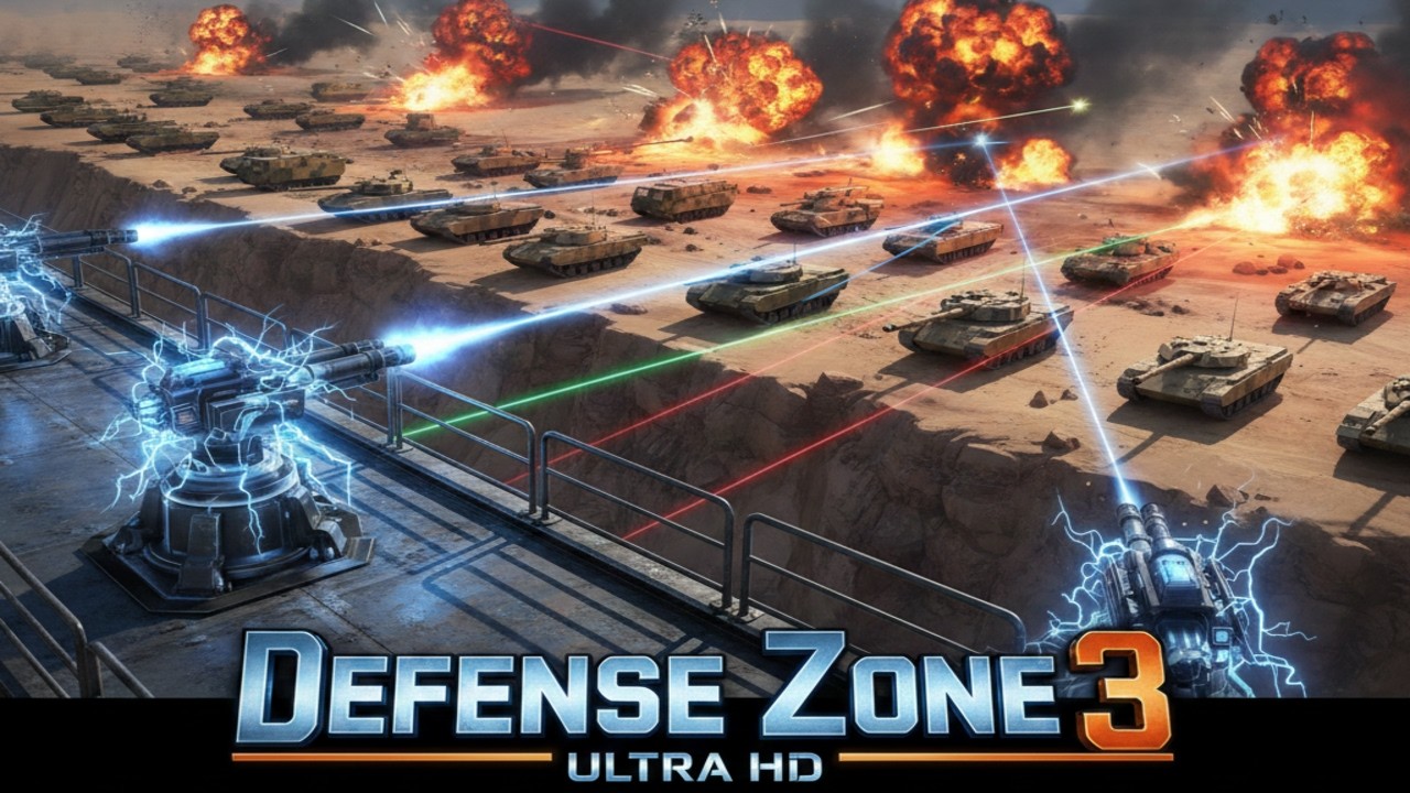 Defense Zone 3 Ultra HD | First Gameplay & Tactical Defense Strategy