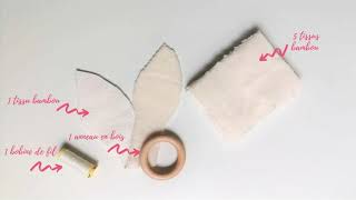 Comment coudre des lingettes bébé et un anneau de dentition oreilles de lapin?