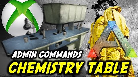 ARK Survival Evolved How To Spawn Chemistry Table (Xbox/PS4 Admin Commands) - Now Free with PS Plus
