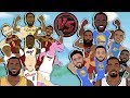 LeBron James vs Kevin Durant: Who had better All-Star TeamMates? (NBA Animation)