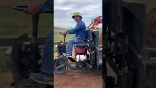 Máy Xúc,Xe Ủi,2 Công Nông ,Làm Việc| Excavator, Bulldozer,2 Farm Trucks Working Together #excavator