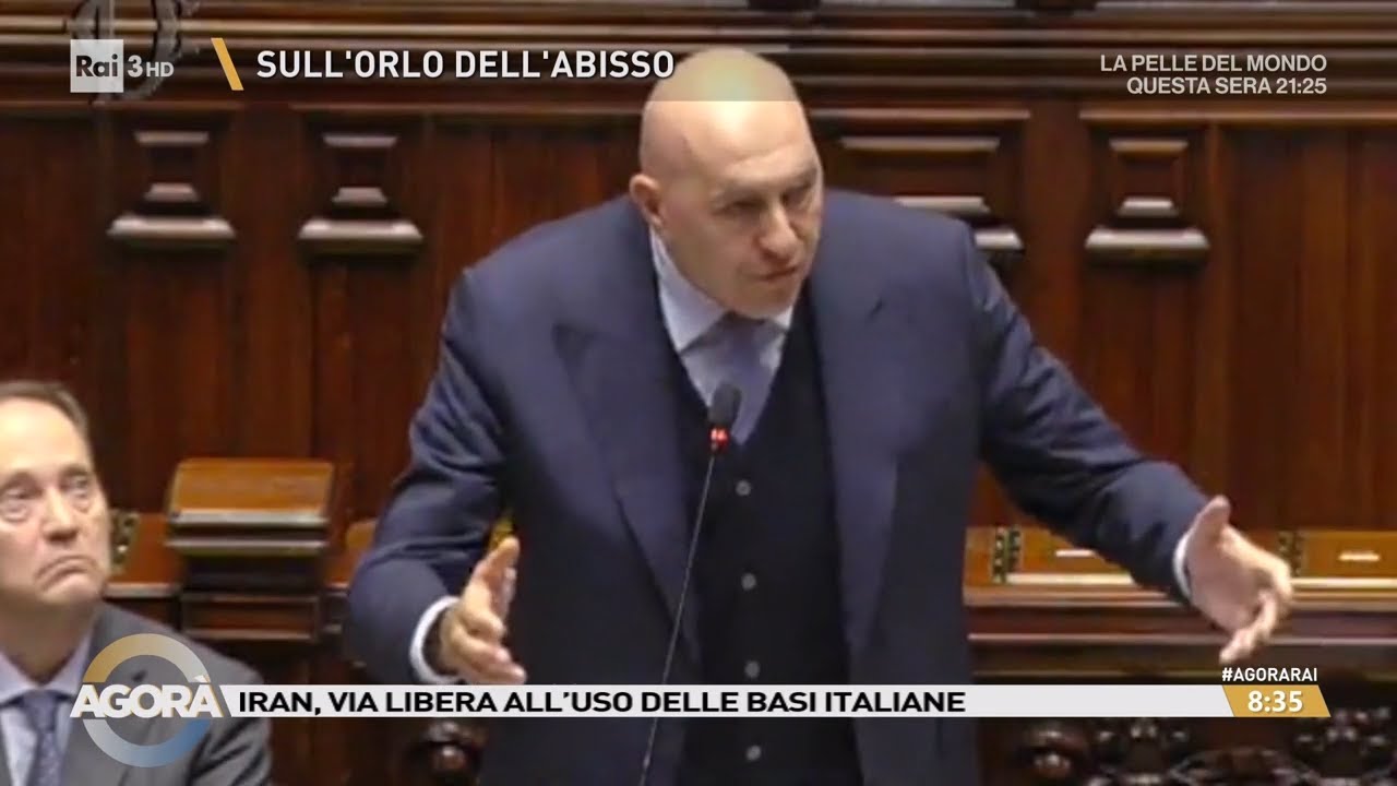 Tajani Crosetto, secondo tempo - Agorà 06/03/2026