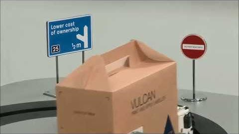 The ICE Vulcan Print and Apply Corner Wrap and Front of Pack Applicator in action