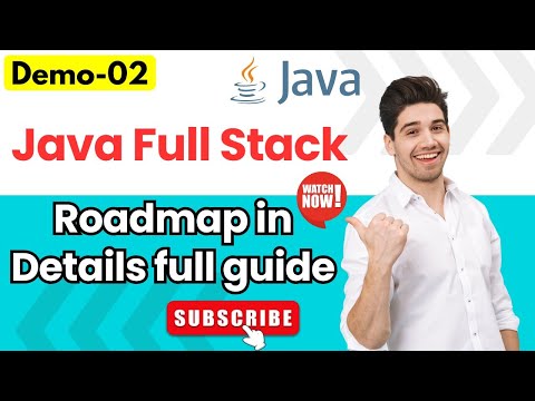 Java Full Stack Demo 02 | 🔥Java Fullstack Roadmap in Details full guide | Java Full Stack Tutorial