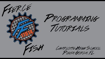 FIRST Tech Challenge Gulf Coast Robotics League-Fierce Fish 17014 Tutorial 17: PID Controller