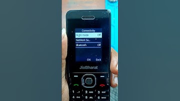 how to off flight mode in Jio Bharat v2 keypad mobile || Jio Bharat v2 keypad mobile flight mode off