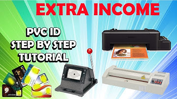 How to make PVC ID CARD | step by step tagalog tutorial. PVC ID using Epson L120 Pigment