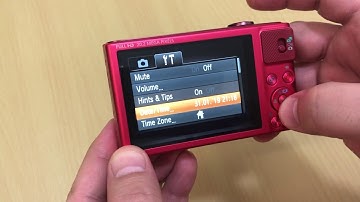 Canon Cameras - Setting the Language / Changing Language