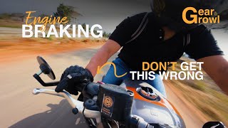 How Engine Braking, Rev Matching, and Brakes Work Together on a Motorcycle (Explained)!