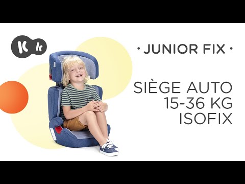 Comment installer le siège-auto 15-36 kg JUNIOR FIX avec ISOFIX Kinderkraft