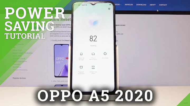 How to Save Power in OPPO A5 2020 - Power Saving Mode