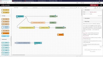 Creating a Node-RED MySQL Connection and writing JSON from XBee