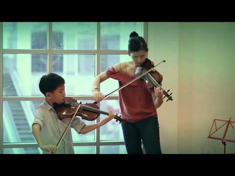 Wieniawski "CAPRICE" MIN LEE & SAMUEL TAN (9 years old) JUNE 2014