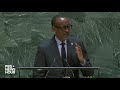 WATCH: Rwanda President Paul Kagame's full speech to the UN General Assembly