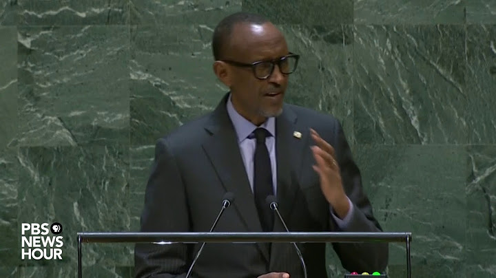 WATCH: Rwanda President Paul Kagame's full speech to the UN General Assembly