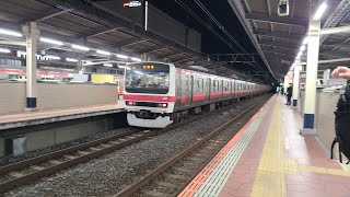 JR東日本京葉線209系ケヨ34編成発車シーン