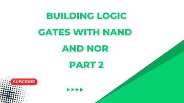 "Building Logic Gates with Universal Gates | NAND & NOR Explained" || Part - 2 || All about vlsi ||