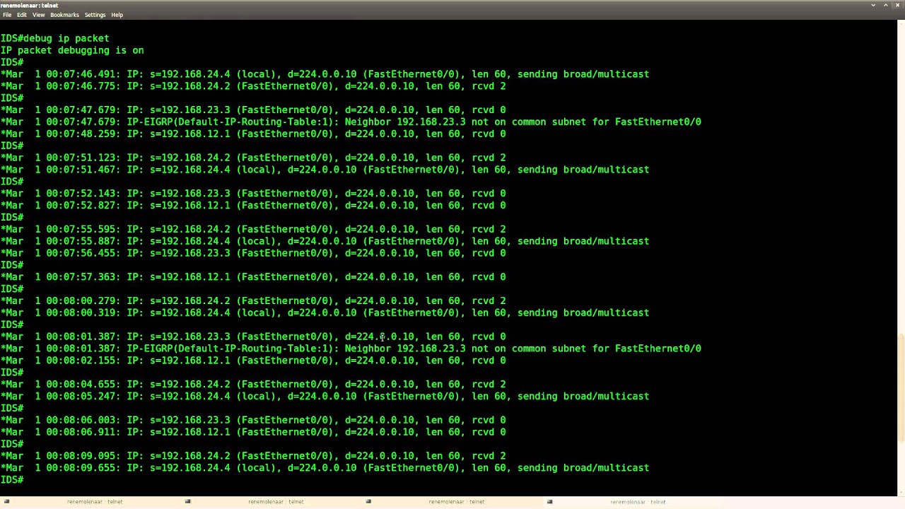 Ip Traffic Export Lab In Gns3 Youtube