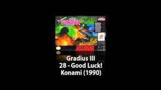 SNES - Gradius III - 28 - Good Luck