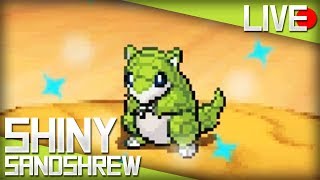 LIVE! Shiny Sandshrew after 3,984 Encounters in Pokémon Black 2!