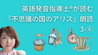 不思議の国のアリス Alice In Wonderland Chapter 3⑥英語　朗読　読み聞かせ　かけ流し　著作権フリー