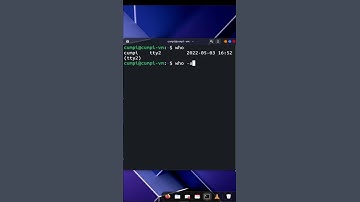 Comandos Linux! Hoy: who #shorts #linux