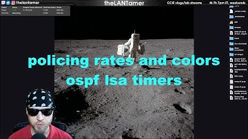 day 246 - exam re-scheduled (still 3 days away)! ospf lsa timers, policing rates