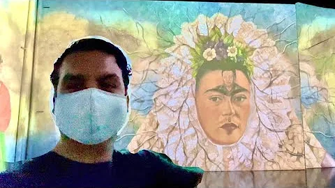 Immersive Frida Kahlo, LA Show.