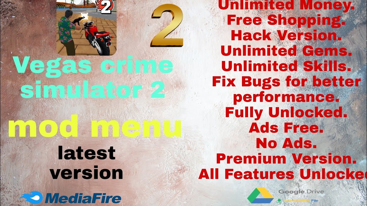 Vegas crime simulator 2 mod menu latest version Vegas crime