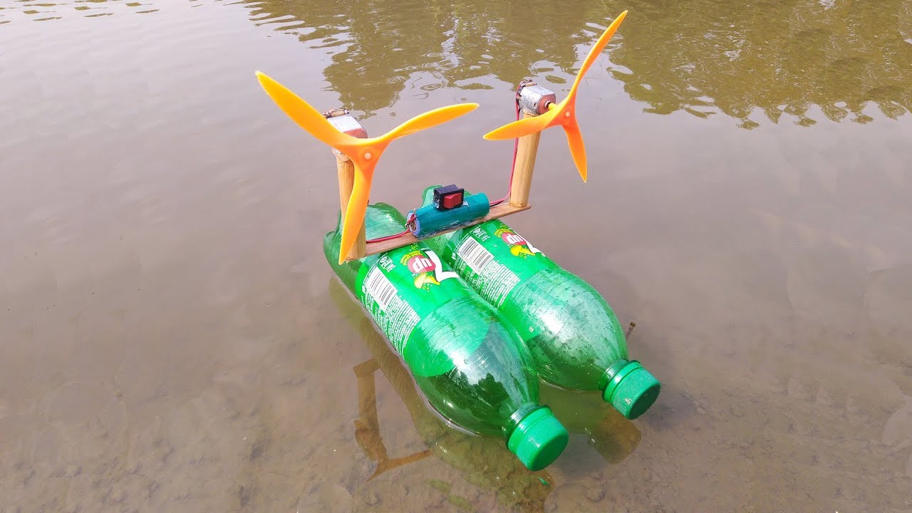 How To Make Bottle Motor Boat Motor Boat Kaise Banaye YouTube