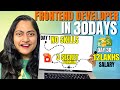 Stop htmlcssjslearn this  become frontend developer in 30days easily