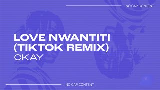 Ckay - "Love Nwantiti (TikTok Remix)" | i'm so obsessed i want to chop your nkwobi | TikTok