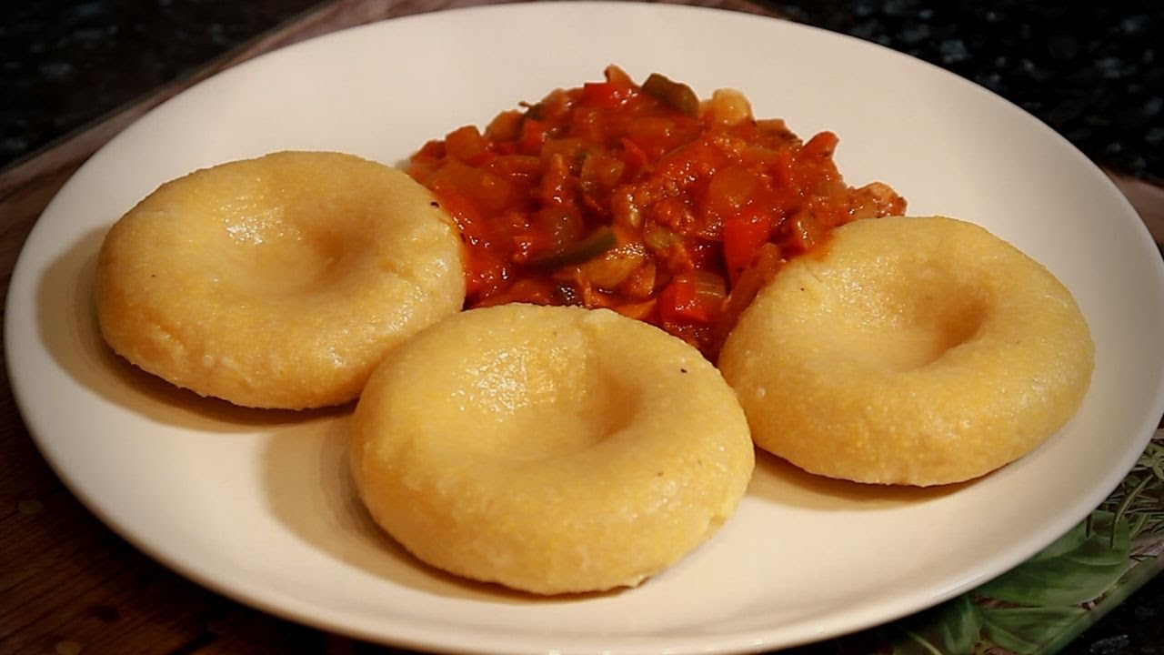 Jamaican Style Cooking Tin Mackerel With Cornmeal Dumpling ! Chef Ricardo Cooking ! Jamaican Food !