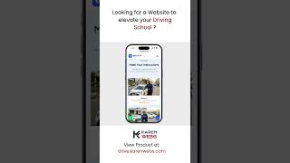 Driving School Website That Gets More Students | Design By KarenWebs