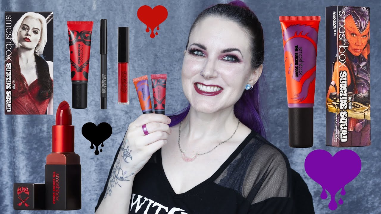 Smashbox Harley Quinn Halloween Makeup Set + Suicide Squad Collab ...