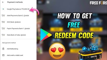 How To Get Free Redeem Code in Play store In Tamil