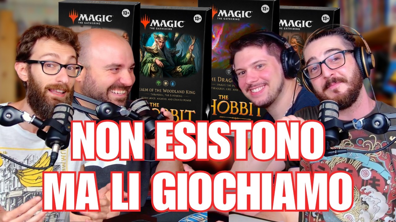 GIOCHIAMO I PRECON DE LO HOBBIT CHE NON ESISTONO - COMMANDER GAMEPLAY - Magic The Gathering