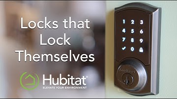 Set your doors to lock automatically when you leave the house
