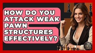 How Do You Attack Weak Pawn Structures Effectively? - The Chess Codex